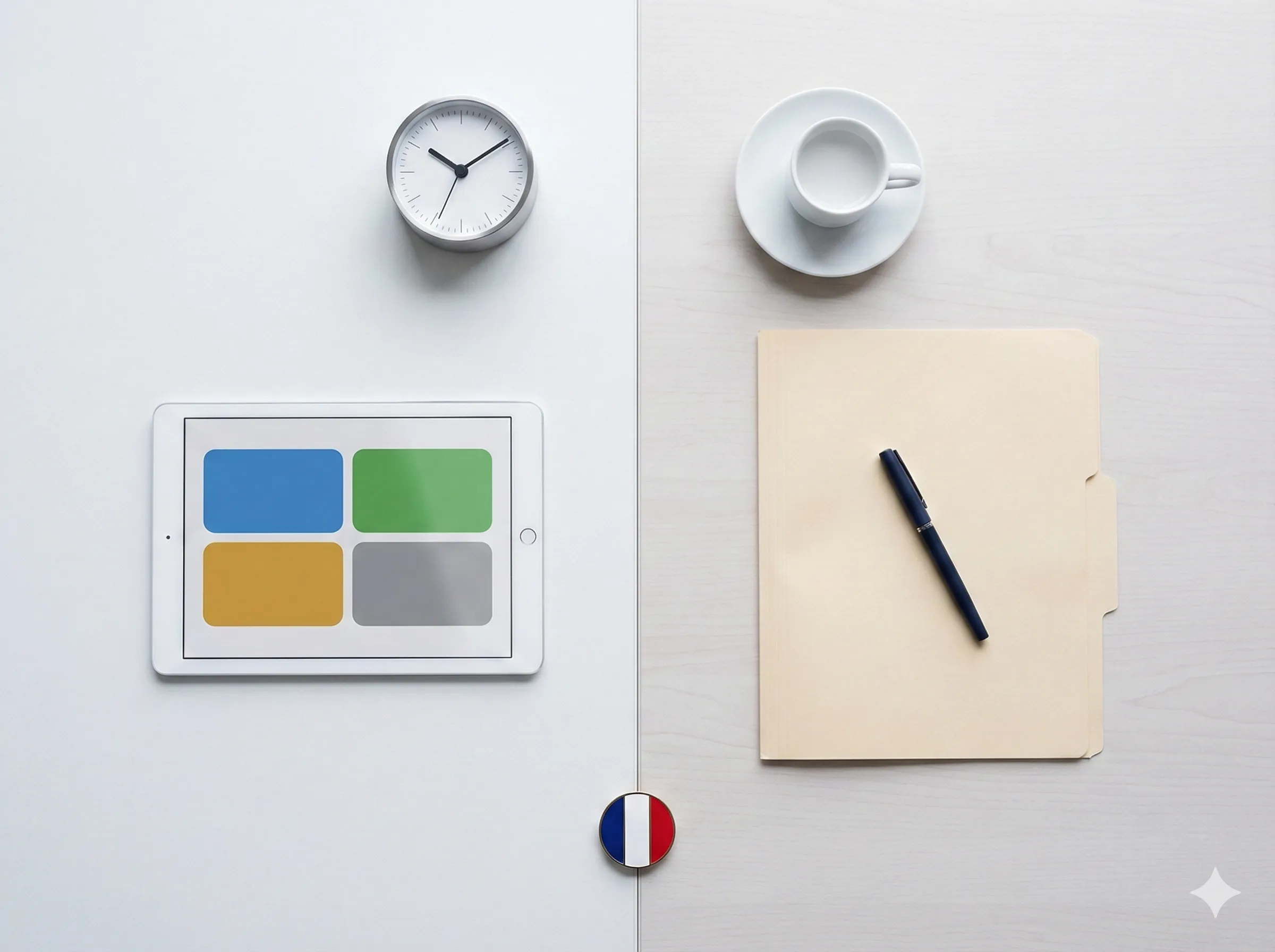 Pictogramme comparant un écran de QCM et un échange oral entre deux personnes.